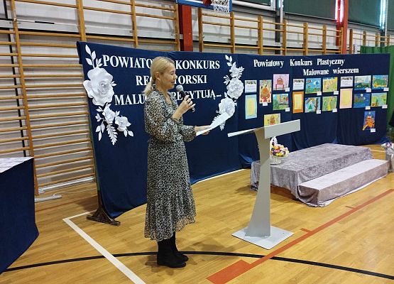 Grafika 10: V Powiatowy Konkurs Recytatorski i Plastyczny