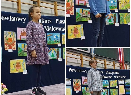Grafika 15: V Powiatowy Konkurs Recytatorski i Plastyczny
