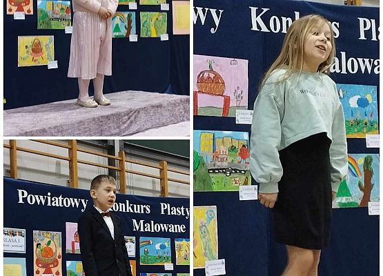 Grafika 7: V Powiatowy Konkurs Recytatorski i Plastyczny