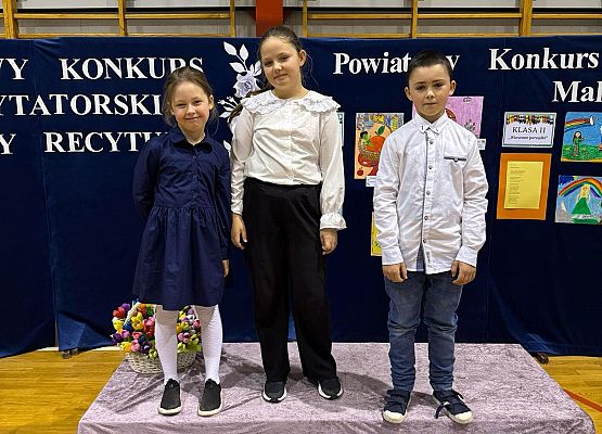 Grafika 34: V Powiatowy Konkurs Recytatorski i Plastyczny