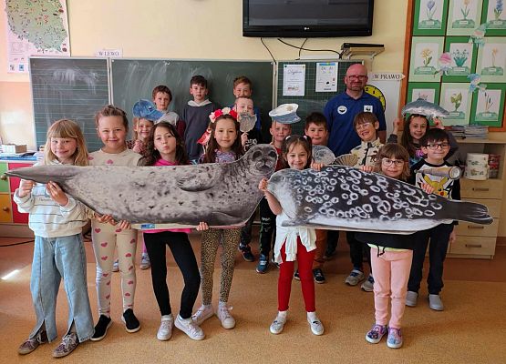 Grafika 9: Spotkanie z wolontariuszem ,,Błękitnego Patrolu WWF"