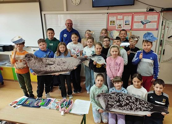 Grafika 11: Spotkanie z wolontariuszem ,,Błękitnego Patrolu WWF"