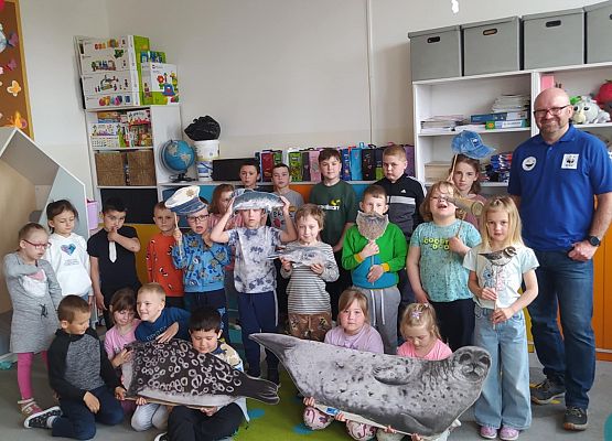 Grafika 4: Spotkanie z wolontariuszem ,,Błękitnego Patrolu WWF"