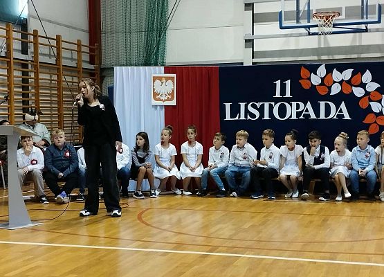 Grafika 15: Apel z okazji Narodowego Święta Niepodległości