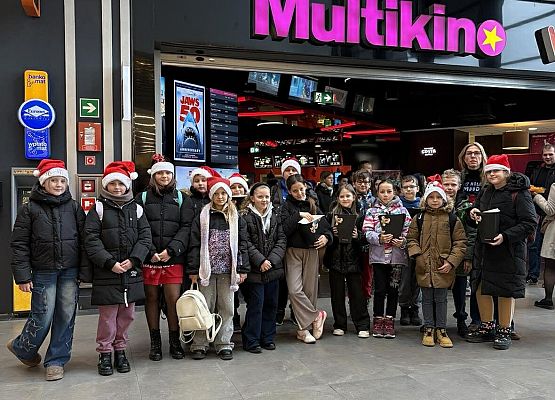 Grafika 1: Mikołajkowa wycieczka klas IV - VIII do Multikina