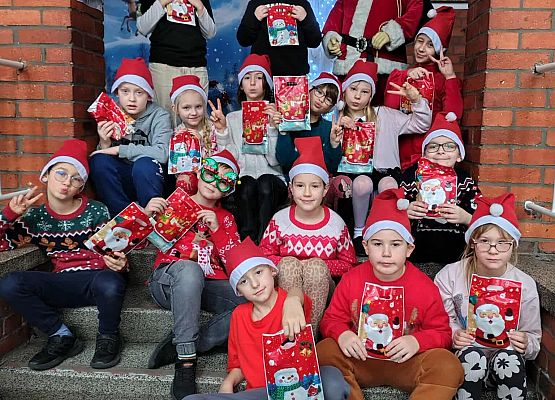 Grafika 9: Mikołajki w Szkole Podstawowej w Zaleskich