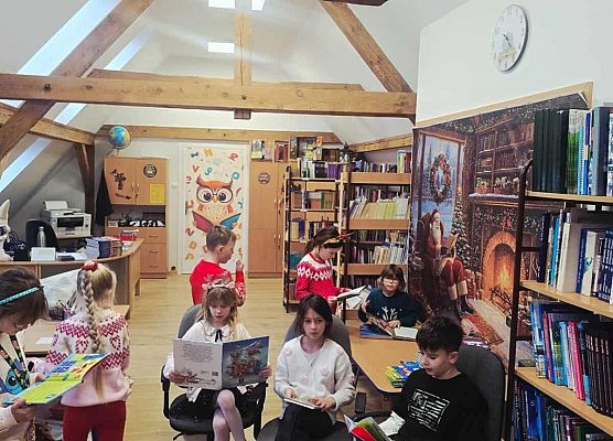 Grafika 2: Mikołajki w Szkole Podstawowej w Zaleskich