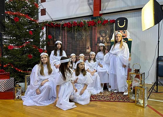 Grafika 6: Gminne Spotkanie Wigilijne w murach naszej szkoły