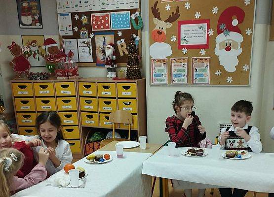 Grafika 3: Spotkania wigilijne w klasach I-III