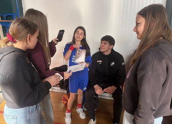 Grafika 16: Czarni Słupsk Słupsk w naszej szkole