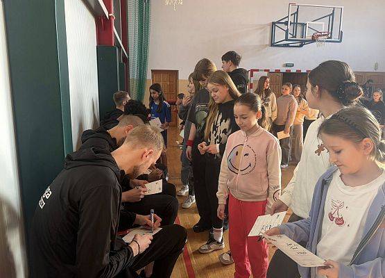 Grafika 15: Czarni Słupsk Słupsk w naszej szkole