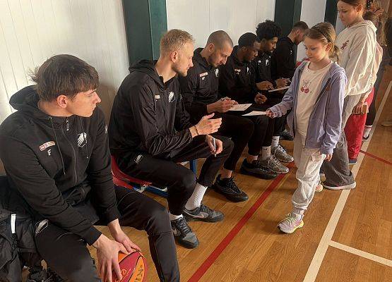 Grafika 14: Czarni Słupsk Słupsk w naszej szkole