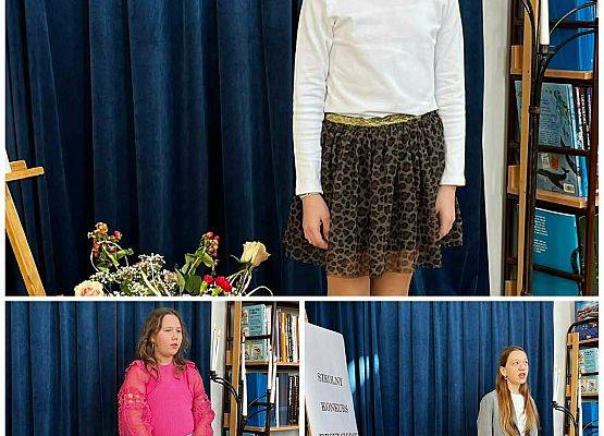 Grafika 34: Szkolny Konkurs Recytatorski