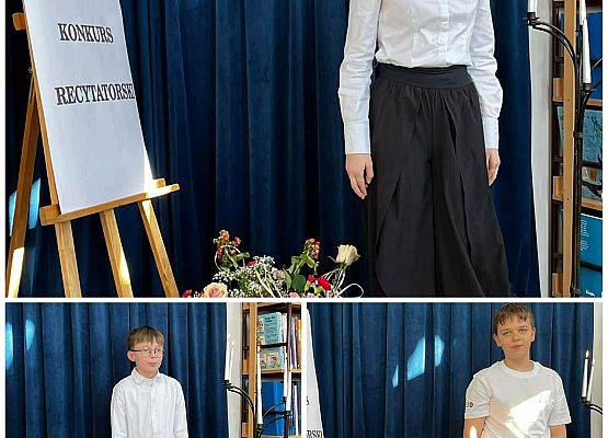 Grafika 35: Szkolny Konkurs Recytatorski