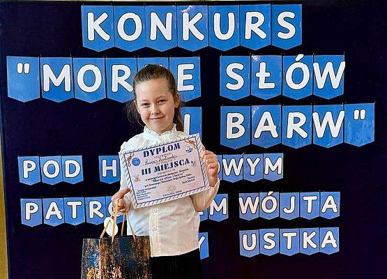 Grafika 1: Sukces Hanny Kozłowskiej w gminnym konkursie