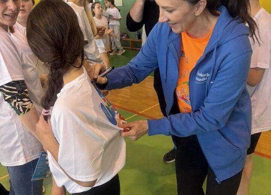 Grafika 16: Spotkanie z mistrzynią świata Moniką Pyrek