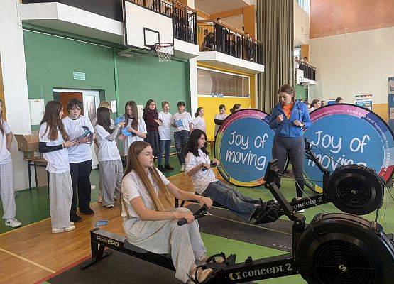 Grafika 2: Spotkanie z mistrzynią świata Moniką Pyrek