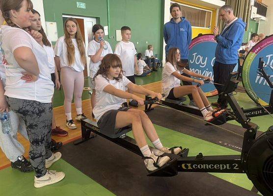 Grafika 9: Spotkanie z mistrzynią świata Moniką Pyrek