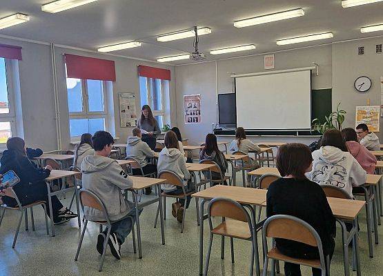 Grafika 3: Reprezentacja naszej szkoły z sukcesami w konkursie „Welcome”