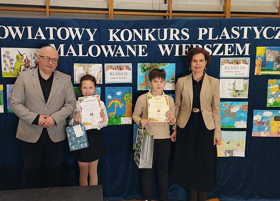 Grafika 40: VI Powiatowy Konkurs Recytatorski i Plastyczny