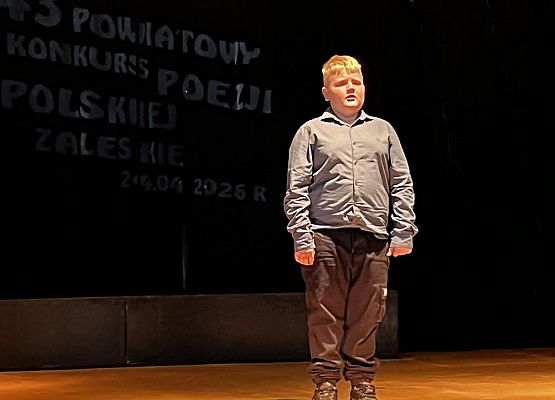Grafika 12: Sukces naszych uczniów w eliminacjach środowiskowych 43. Powiatowego Konkursu Poezji Polskiej