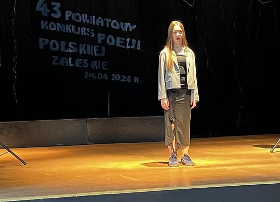 Grafika 11: Sukces naszych uczniów w eliminacjach środowiskowych 43. Powiatowego Konkursu Poezji Polskiej