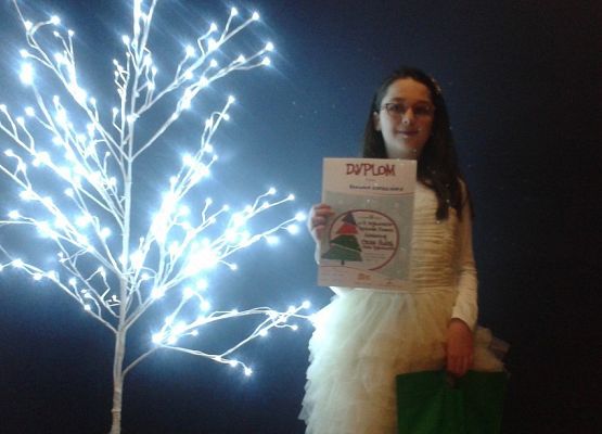 Grafika 2: Sukces wokalistki ze Szkoły Podstawowej w Zaleskich