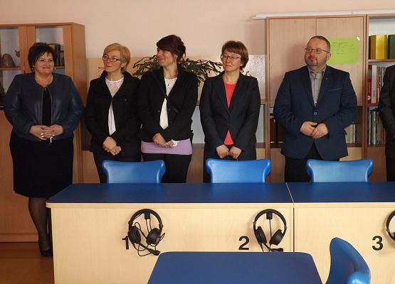 Grafika 1: Otwarcie pracowni językowej