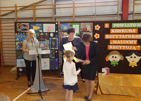 Grafika 3: Powiatowy konkurs recytatorsko-plastyczny