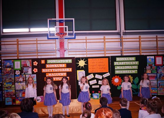 Grafika 4: Powiatowy konkurs recytatorsko-plastyczny