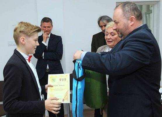 Grafika 1: Kacper Bokacz najlepszym krasomówcą