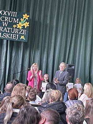 Grafika 3: Wojewódzki Konkurs Recytatorski „Sacrum w literaturze polskiej”