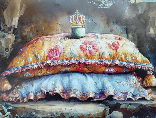 Grafika 7: Magiczna wyprawa do świata baśni - „Księżniczka na ziarnku grochu”